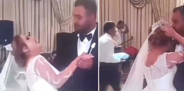 (VÍDEO) Niños estropean boda en pleno vals por ¿una travesura?