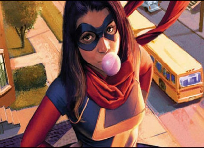 Preparan serie de "Ms. Marvel", superheroína musulmana
