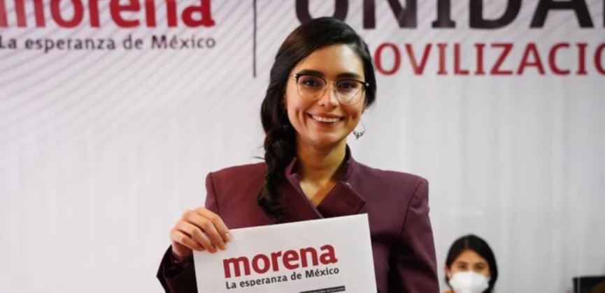Ex escolta de AMLO se registra como precandidata de Morena a gubernatura de SLP