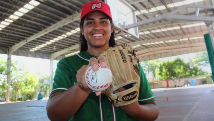 Adriana Palma, a la historia mexicana en Mundial de Béisbol de Mayores