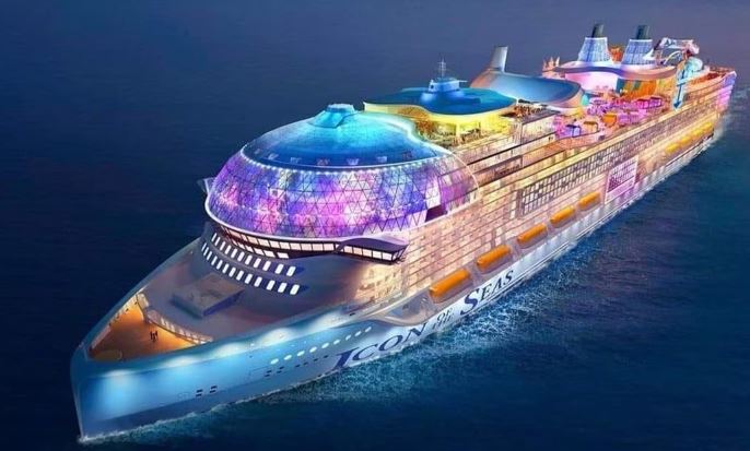 El crucero más grande del mundo llega a México; ¿El nuevo Titanic?