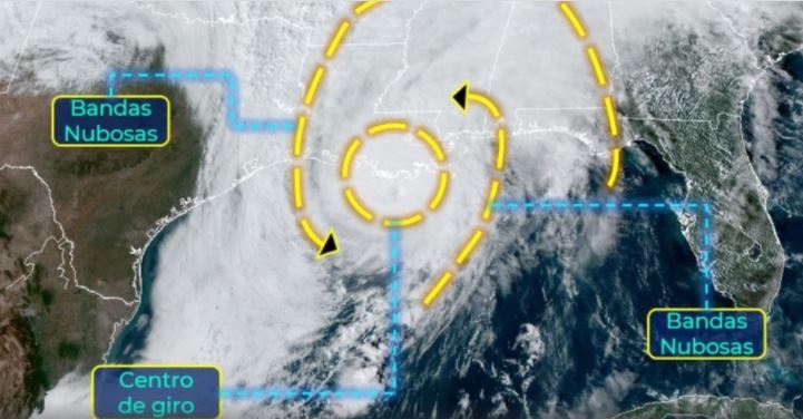 Huracán 'Zeta' toca tierra en Luisiana