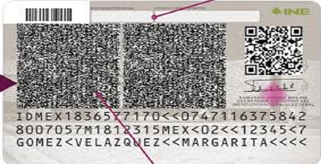 Si pierdes tu credencial, el INE la respaldará con un código QR