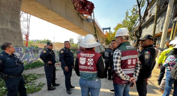 López Obrador acusa a los medios de hacer un “escándalo” por colapso del Tren Interurbano