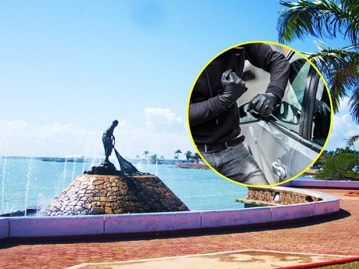 Chetumal: Por tomar fotos del Monumento al Pescador le robaron objetos de su auto