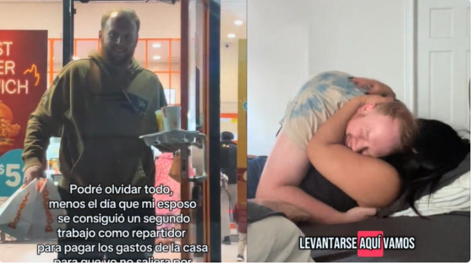 Mujer teme salir por deportaciones y su esposo consigue un segundo trabajo para mantenerla
