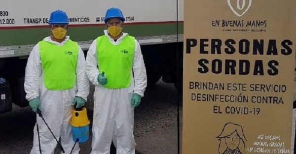 Personas con discapacidad se reinventan para trabajar en plena pandemia