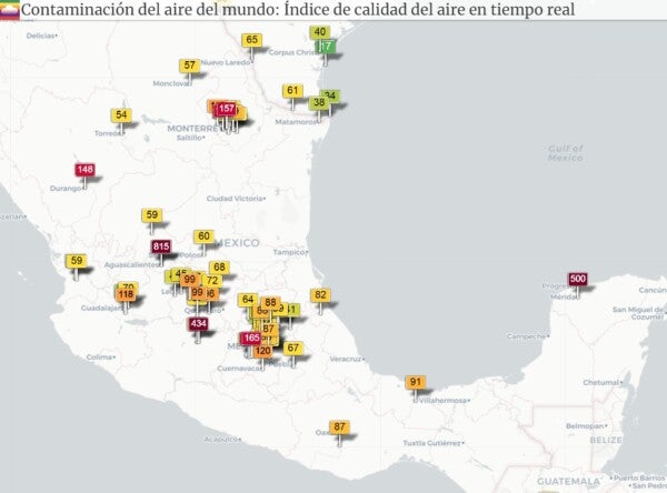 Mérida, una de las ciudades mexicanas con la peor calidad del aire