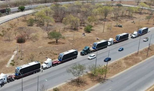 Llegan a Mérida seis nuevas unidades de Ie- Tram