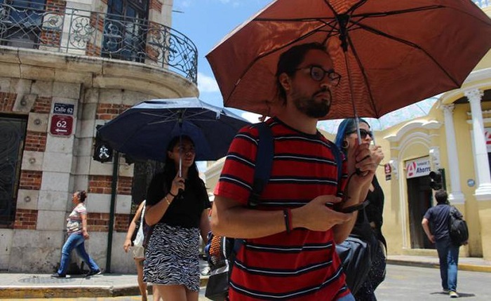 Pronostican lloviznas y calor para este sábado en Yucatán