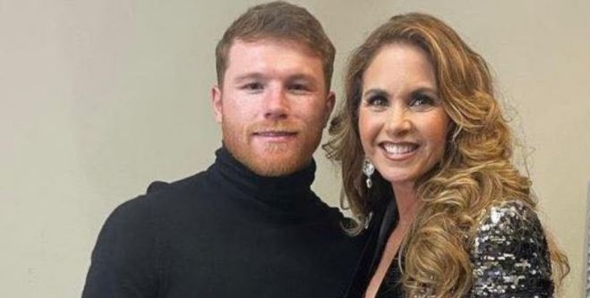 Canelo Álvarez coquetea con Lucero