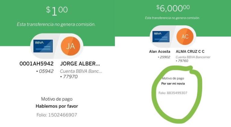 Los "conceptos" de pago que debes evitar en las transferencias