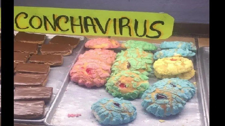 ¿Pandemia? Panaderos mexicanos crean la 'conchavirus'