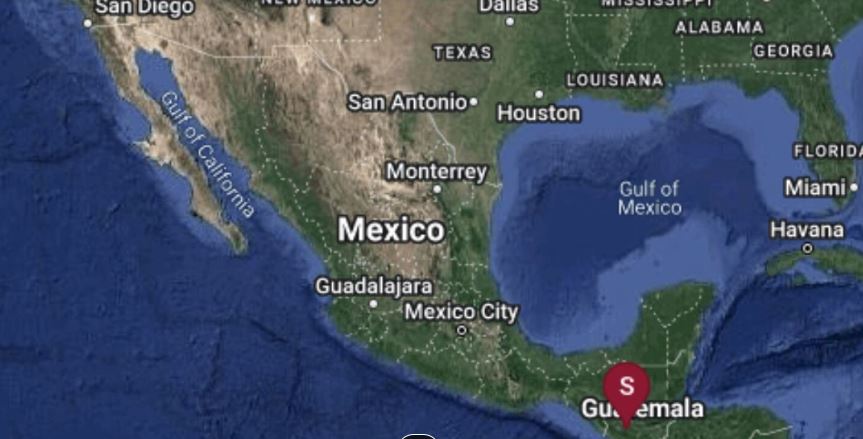 Reportan sismo magnitud 6.2 en Chiapas