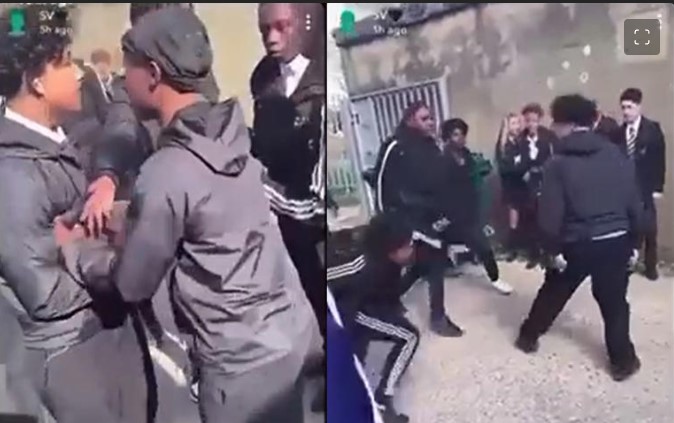 (VÍDEO) Joven se defiende de 5 estudiantes que le hacían bullying en EE.UU.