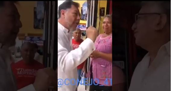 (VÍDEO) Tunden en redes a Fernández Noroña por gritar a adultos mayores