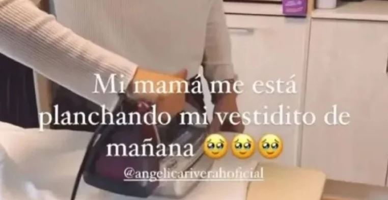 Angélica Rivera triunfa en Televisa y reaparece planchando ropa