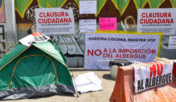 CDMX: Cancelan proyecto de albergue migrante en colonia Nueva Santa María