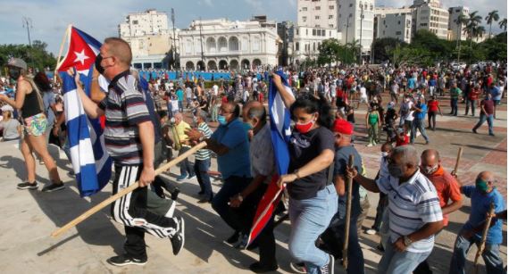 Tras represión en Cuba, el dictador Díaz-Canel dijo: “Tuvieron lo que merecían”