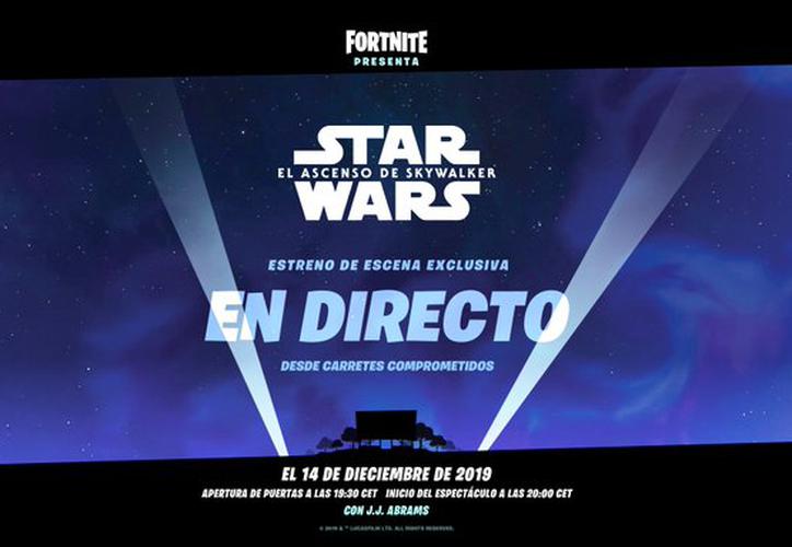 Fortnite emitirá escena exclusiva de Star wars