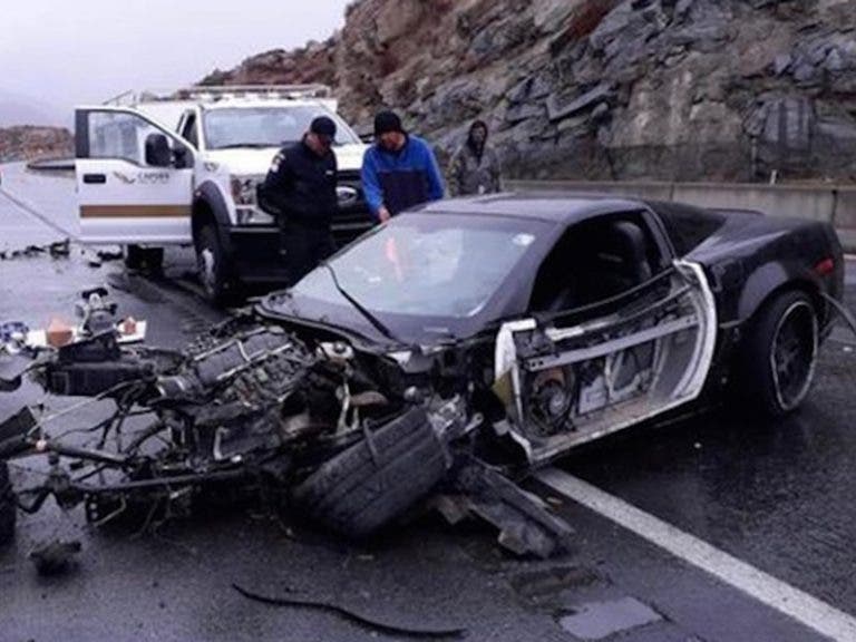 VIDEO: Hombre choca su auto y transmite el momento de su muerte