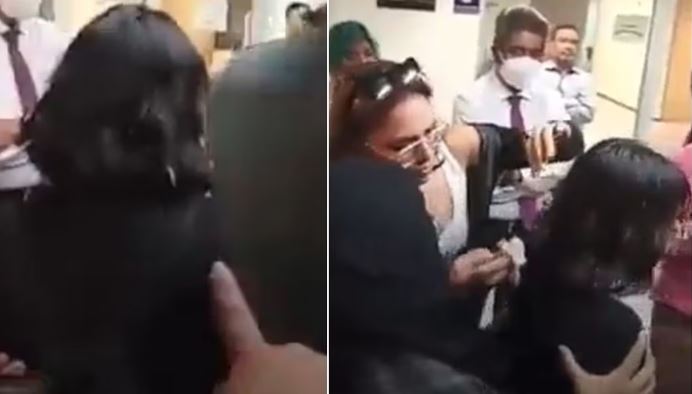 VIDEO: Capta supuesta chinche en cabello de alumna en la UNAM y así reacciona