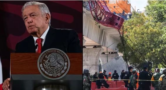 AMLO explota contra quienes criticaron colapso del Tren Interurbano