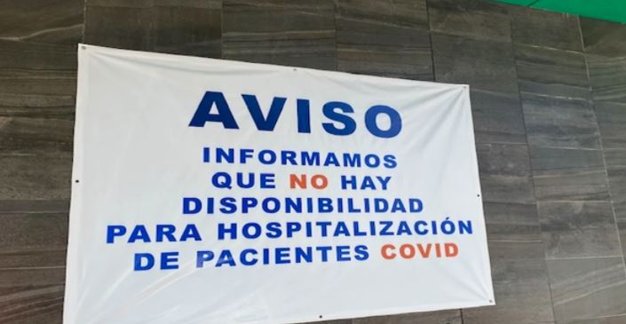 Se saturan hospitales privados de Culiacán por aumento de contagios de Covid-19