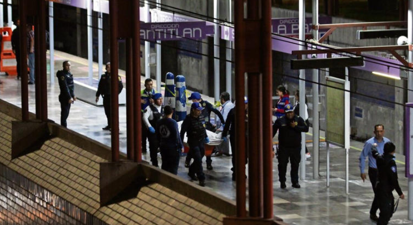 CDMX: De tres balazos ejecutan a hombre en estación del Metro