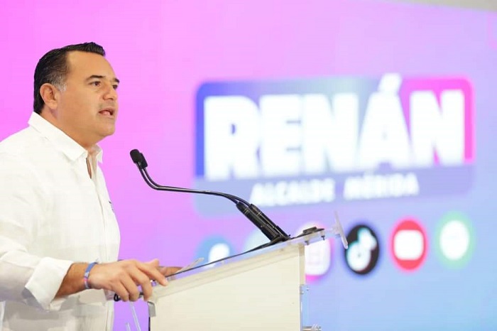 Renán Barrera presenta propuestas de “Mérida segura”