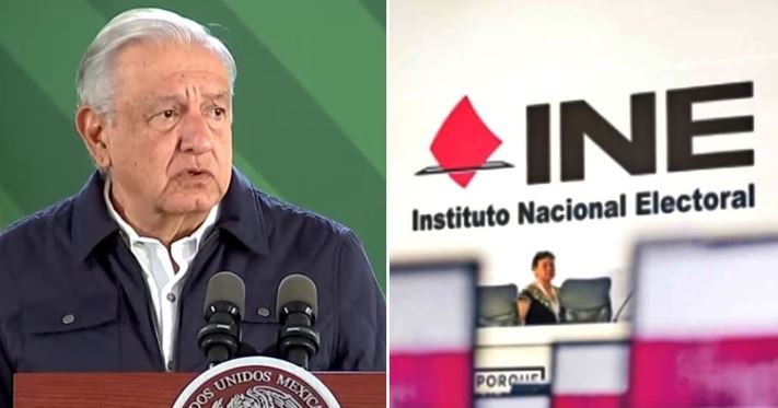 AMLO se dice censurado porque debe bajar entrevista haciendo campaña por Sheinbaum