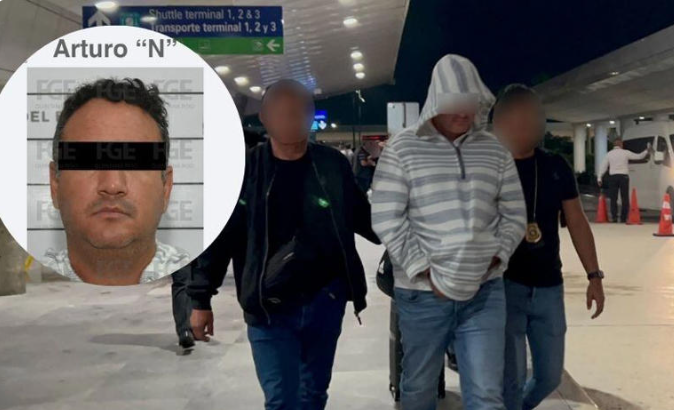 Líder de secuestradores en Cancún cae en CDMX tras arribar de Panamá