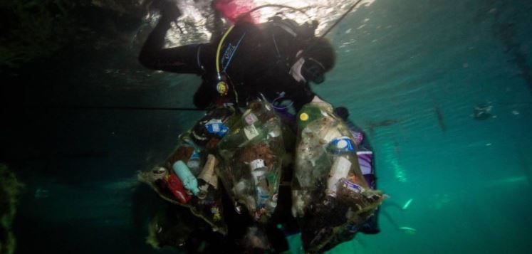 ¡Que inconciencia! Cenotes de Yucatán están convertidos en basureros