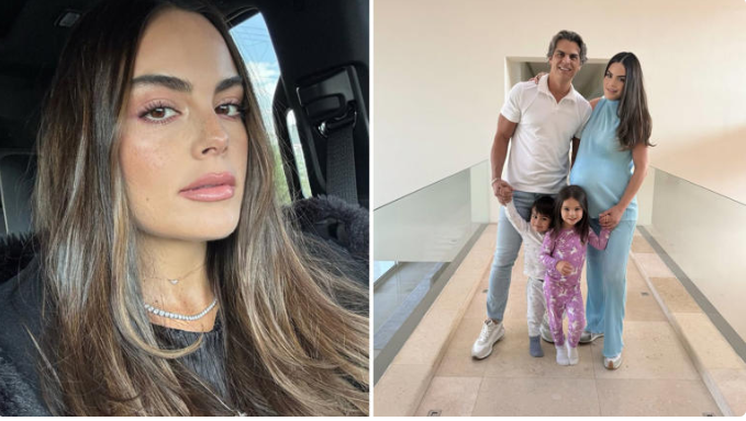 Ximena Navarrete se convierte en mamá por tercera vez: muestra la carita de su bebé