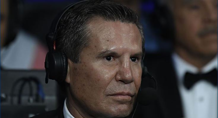 Chávez llama “pendej…” a dos boxeadores en plena transmisión