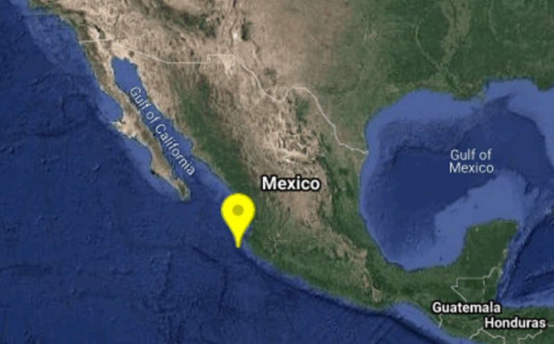 Sismo de magnitud 4.4 sacude a Puerto Vallarta, Jalisco