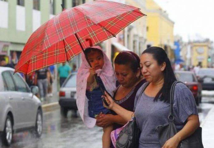 Pronóstico del tiempo en Yucatán: Esperan lluvias y calor de hasta 36°