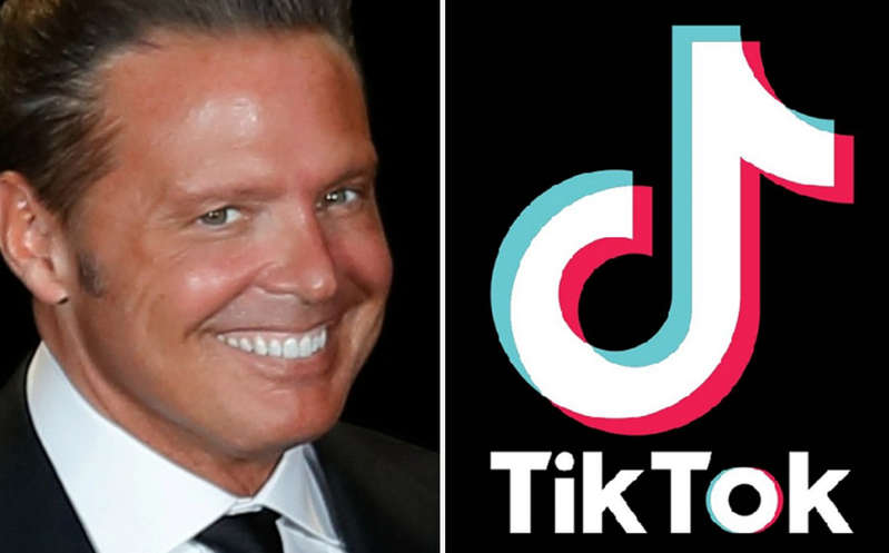 Luis Miguel abre su cuenta de TikTok; 'El Sol' 'rompe' la app con un video