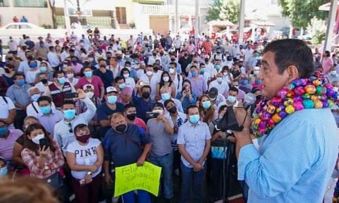 Salgado promete que 50% de su administración serán mujeres ¿para acosarlas?