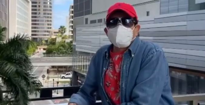 Pepillo Origel viaja otra vez a Miami para vacunarse y lo publica en redes