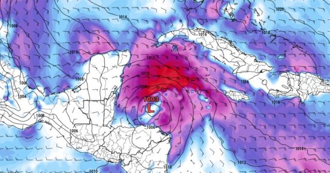 Pronostican posible ciclón en el Caribe para la próxima semana