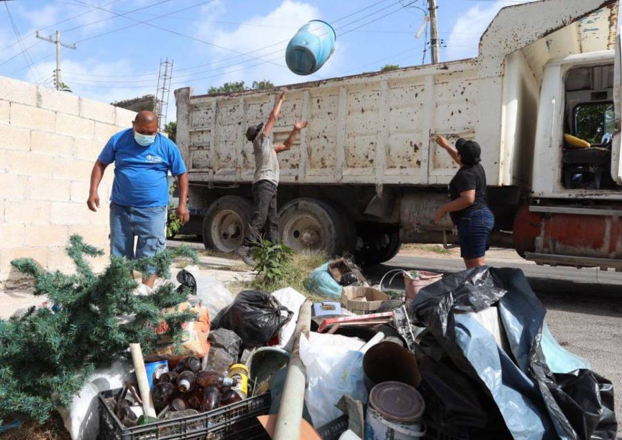 Concluye con éxito Campaña de Descacharrización en Mérida y comisarías