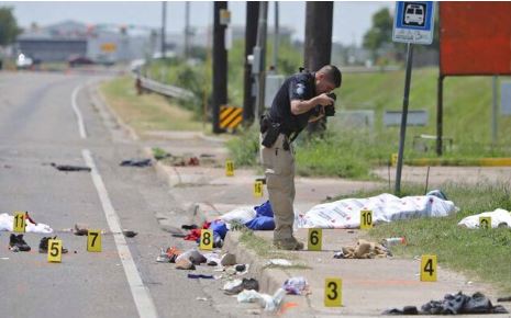 Ya suman ocho los muertos por el atropello de migrantes en Texas