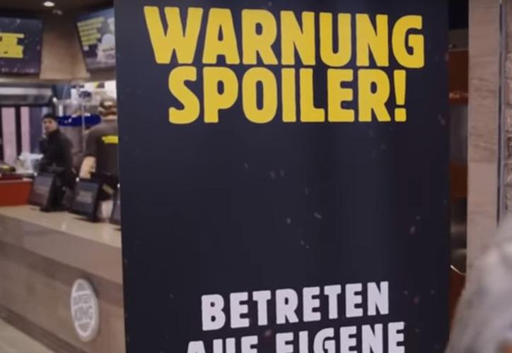 (VIDEO) Burger King da hamburguesas gratis a cambio de leer spoilers de Star Wars