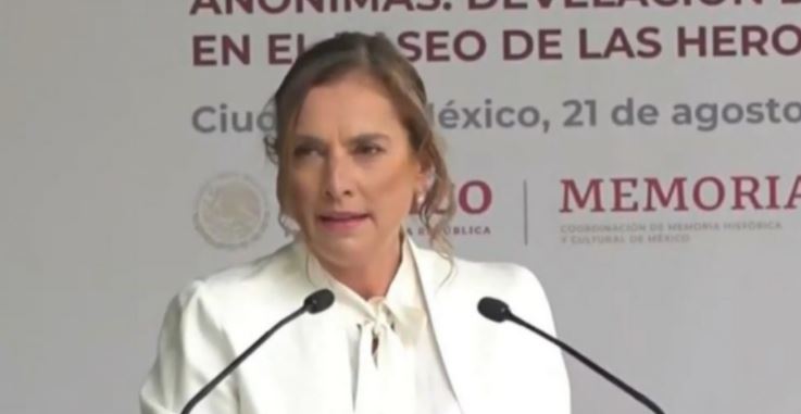 Beatriz Gutiérrez: "Leona Vicario también dio dinero y no la grabaron"