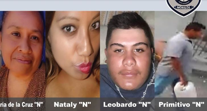 Ordenan capturar a 4 familiares de Margarita, acusados de quemarla viva