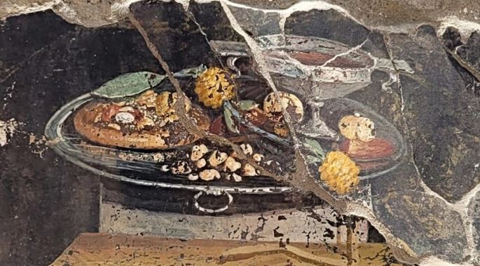 Descubren en Pompeya posible ancestro de la pizza