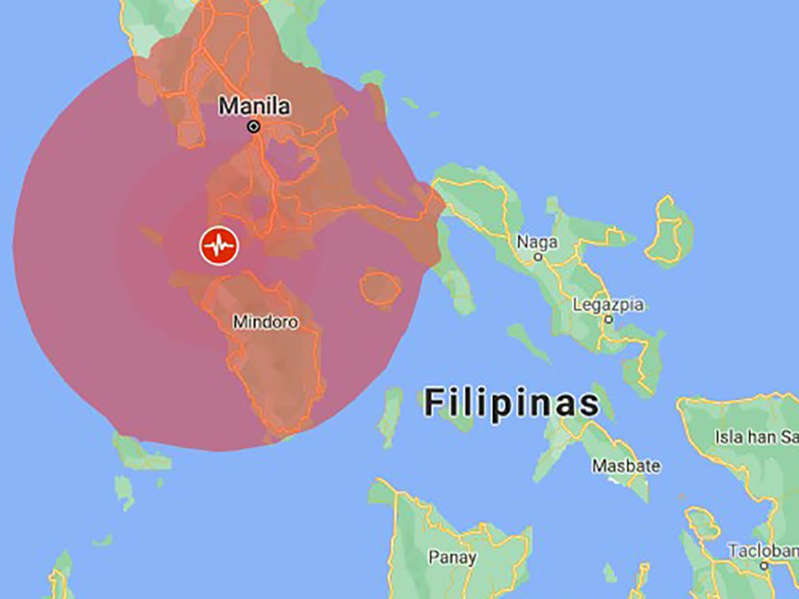 Sismo de magnitud 6.7 sacude Filipinas; descartan tsunami