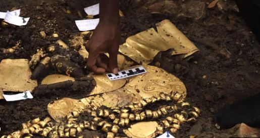Oro hallado en una tumba de Panamá tiene un valor histórico ‘incalculable’