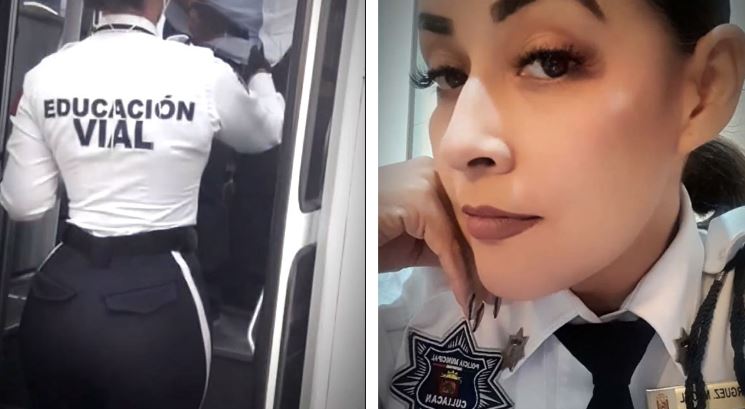 Mujer policía curvilínea se viraliza en redes sociales por su belleza